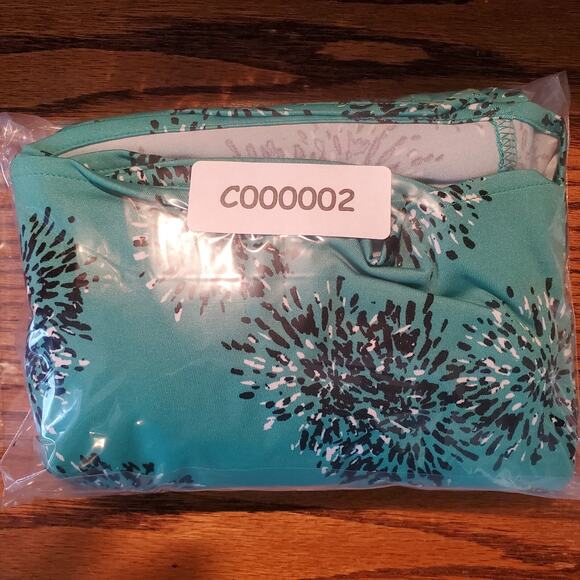 Lane Bryant Green Floral Blouse Size 18/20 – Plus Size Flowy Boho Tie Neck Top - Picture 10 of 10